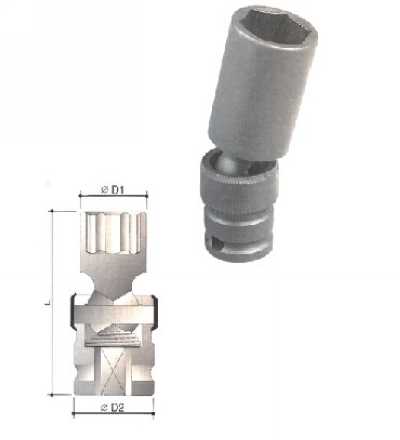 1/2"万向节强力套筒